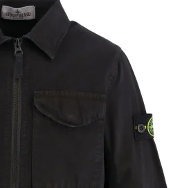 Stone Island Jakke - Overshirt - Sort