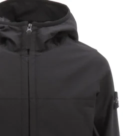 Stone Island Softshelljakke m. Vattering - Sort