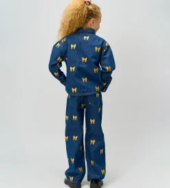 The New Denimjakke - TnRaquel - Medium Blue Denim AOP