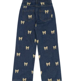 The New Jeans - Wide - TnRaquel - Medium Blue Denim AOP