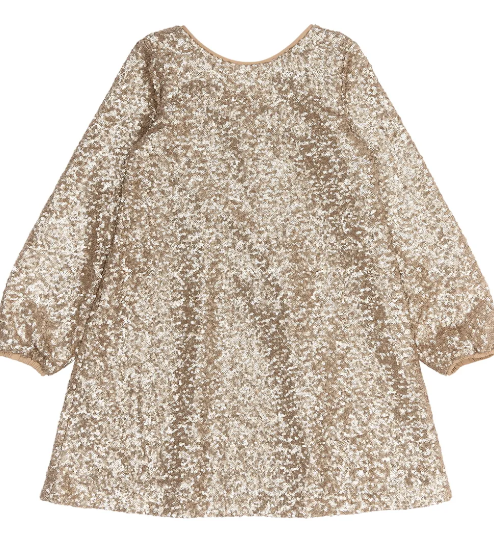 The New Kjole - TnRupa - Guld m. Palietter