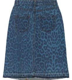 The New Nederdel - TnPrima - Mediun Blue Denim/Leo