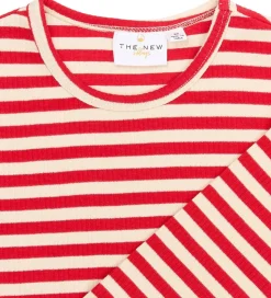 The New Siblings Bluse - TnstFro - Rib - Ski Patrol Striped