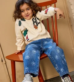 The New Siblings Jeans - Wide - TnstRipley - Medium Blue Denim A