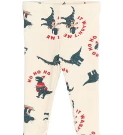The New Siblings Leggings - Rib - TnsbHoliday - Gardenia Dino