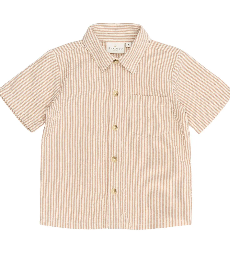 The New Siblings Skjorte - TnstOpal - Indian Tan Striped