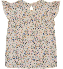 The New Siblings Top - TnsGeraldine - White Swan Tiny Flower