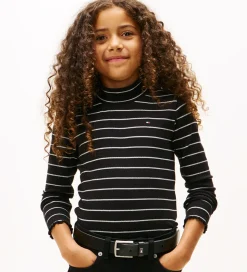 Tommy Hilfiger Bluse - Mock Neck - Black