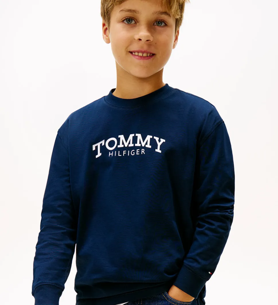 Tommy Hilfiger Bluse - Monotype - Dark Night Navy