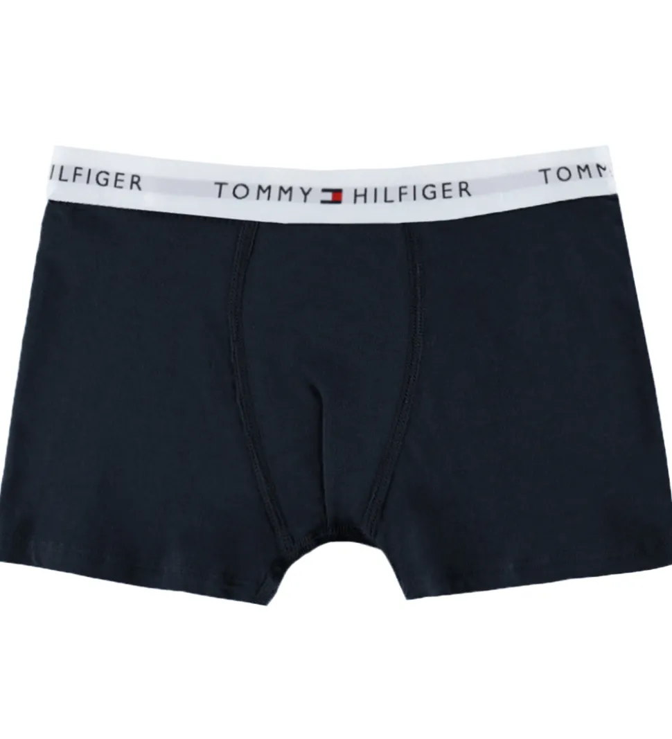 Tommy Hilfiger Boxershorts - 3-pak - Brisk Blue/Utility Sage/Des