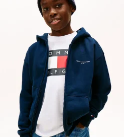 Tommy Hilfiger Cardigan - Mini Corp - Dark Night Navyblue