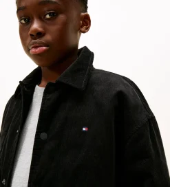 Tommy Hilfiger Fløjlsjakke - Overshirt - Sort