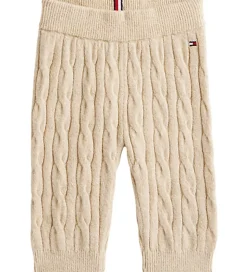 Tommy Hilfiger Gaveæske - Bluse/Bukser/Hue - Strik - Malted Milk