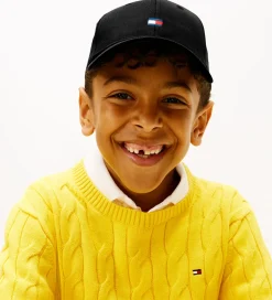 Tommy Hilfiger Kasket - Small Flag - Sort