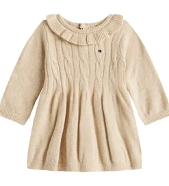 Tommy Hilfiger Kjole - Strik - Malted Milk Heather