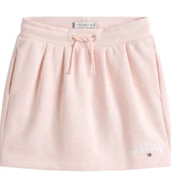 Tommy Hilfiger Nederdel - Pleat Terry - Coral Ice Heather