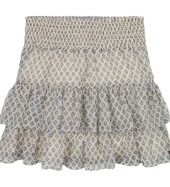 Tommy Hilfiger Nederdel - Geo Pattern - Desert Sand Dune