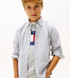 Tommy Hilfiger Skjorte - Dark Night Navy Stripe