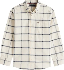 Tommy Hilfiger Skjorte - Window Pane Check - Hvidternet