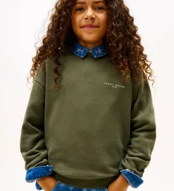 Tommy Hilfiger Sweatshirt - Mini Corp - Pewter Green