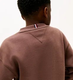 Tommy Hilfiger Sweatshirt - Mini Corp - Black Walnutbrown