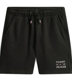 Tommy Hilfiger Sweatshorts - Flag - Sort