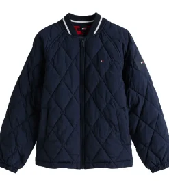 Tommy Hilfiger Termojakke - Quilted - Dark Night Navy