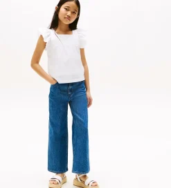 Tommy Hilfiger Top - Ruffle - Hvid