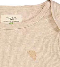 VACVAC Heldragt - Rib - Carlet - Light latte melange