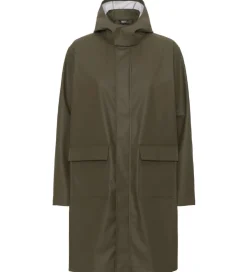 Ver de Terre Regnfrakke - PU - Dark Moss