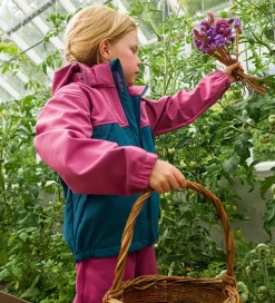 Viking Softshelljakke m. Fleece - Play - Plum/Navy