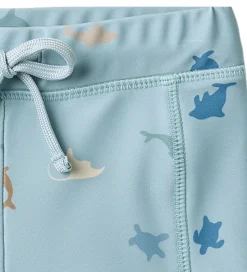 Wheat Badebukser - Ulrik - UV40+ - Soft Blue Sea Life