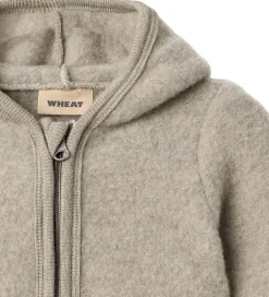Wheat Heldragt - Uldfleece - Ata - Khaki Melange