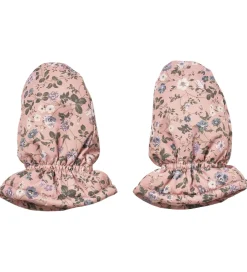 Wheat Luffer m. Fleece - Muffu - Rose Powder Flowers