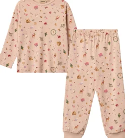 Wheat Nattøj - 2-delt - Mila - Rose Dust Holiday