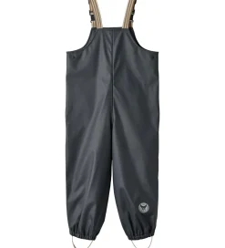 Wheat Regnbukser m. Seler - PU - Charlo - Ink