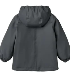 Wheat Regnjakke m. Termo - PU - Aju - Greyblue