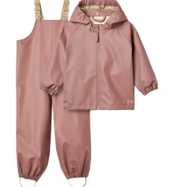 Wheat Regntøj m. Seler - PU - Charlie - Dusty Lilac