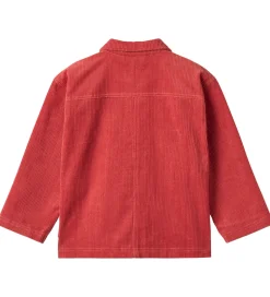 Wheat Skjorte - Fløjl - Sage - Raspberry