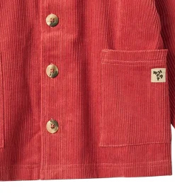 Wheat Skjorte - Fløjl - Sage - Raspberry