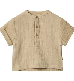 Wheat Skjorte - Musselin - Svend - Soft Sand