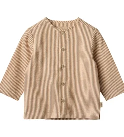 Wheat Skjorte - Shelby - Caramel Stripe