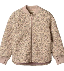 Wheat Termojakke - Loui - Mellow Peach Tapestry