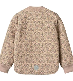 Wheat Termojakke - Loui - Mellow Peach Tapestry