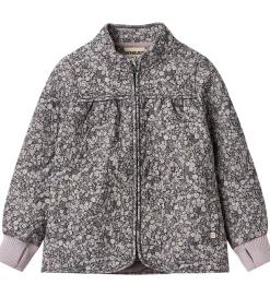 Wheat Termojakke - Thilde - Black Sea Flowers