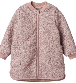 Wheat Termojakke m. Fleece - Helga - Soft Lavender Flowers